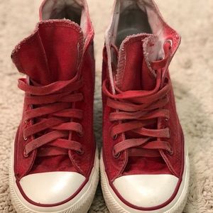 Converse platform shoes size 6